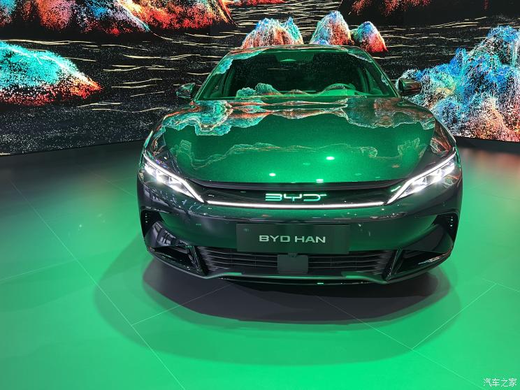شبكة السيارات الصينية – معرض باريس الدولي للسيارات 2022: بي واي دي هان - لأول مرة تظهر خارج الصين! إلى الأسواق العالمية.