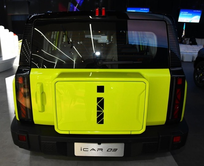 iCAR 03, شبكة السيارات الصينية