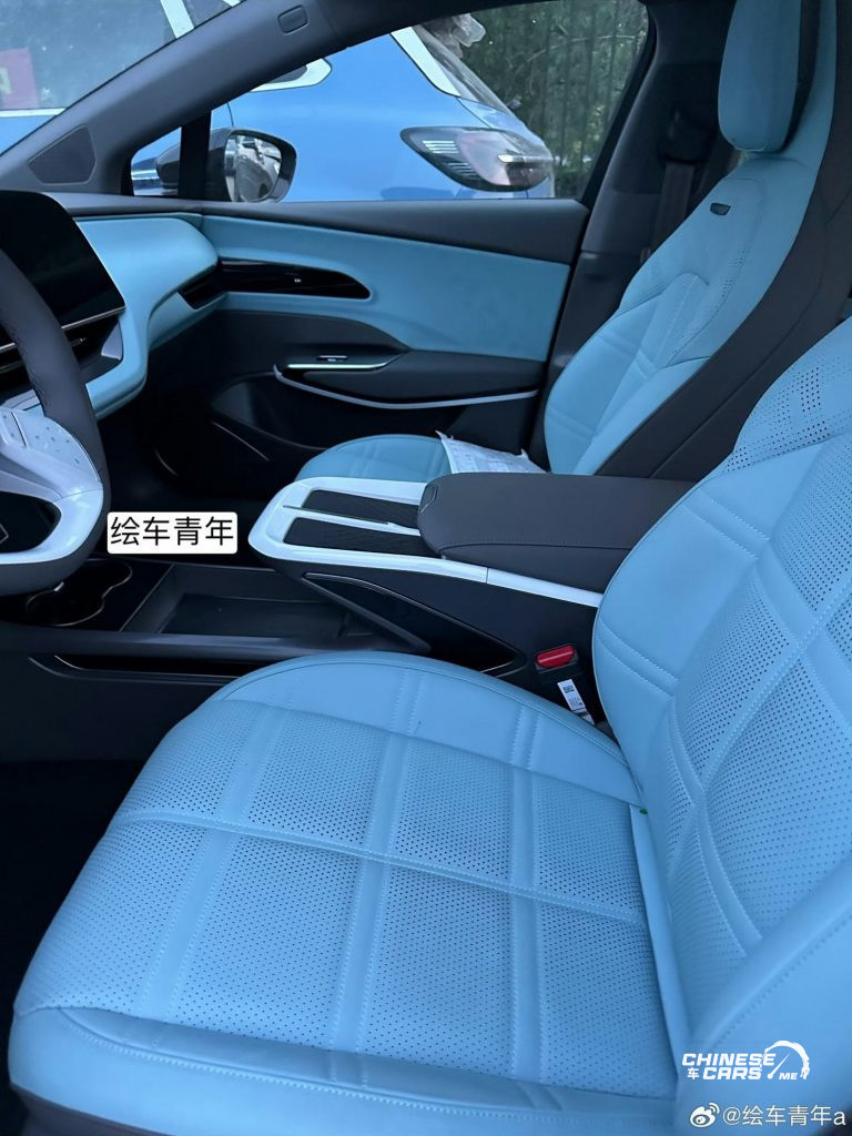 شبكة السيارات الصينية – صور تجسسية لسيارة هونشي E001 الكهربائية الجديدة بالصين