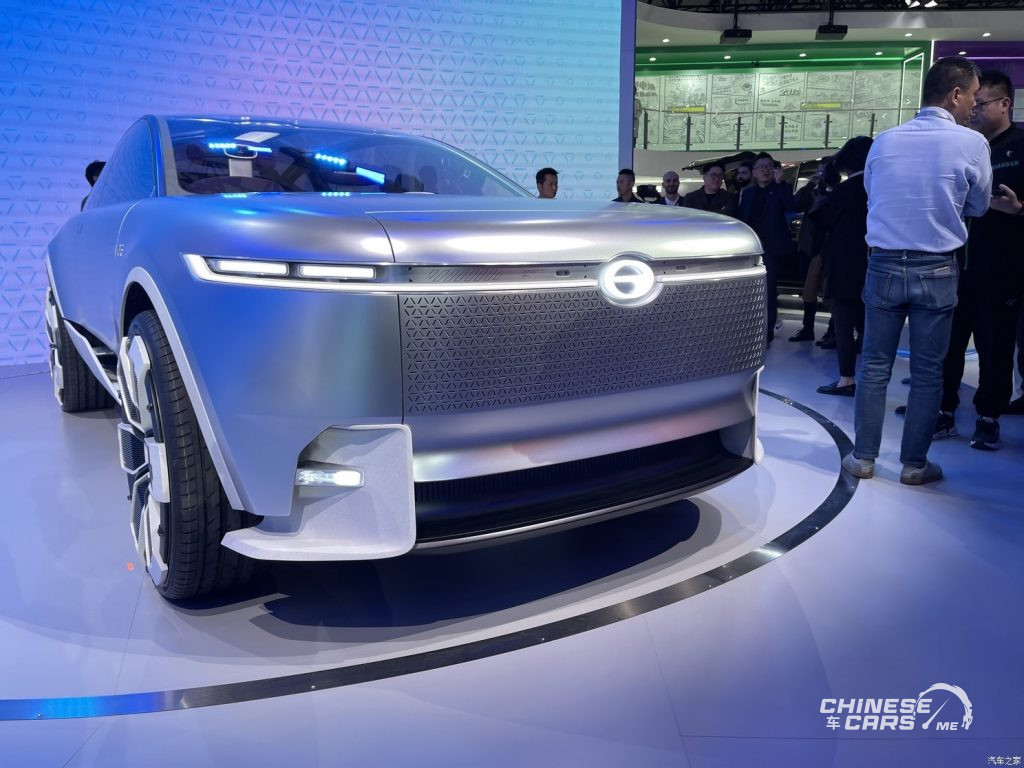 سيارة اختبارية جديدة من جي ايه سي ERA الجديدة الكهربائية بمعرض قوانغتشو الدولي للسيارات 2023