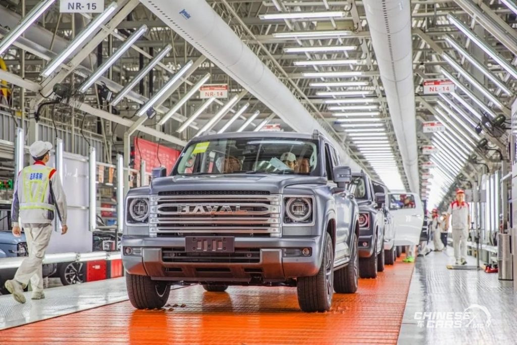 شبكة السيارات الصينية – هافال H9 تخرج بكميات كبيرة من خطوط الإنتاج للأسواق العالمية والصينية