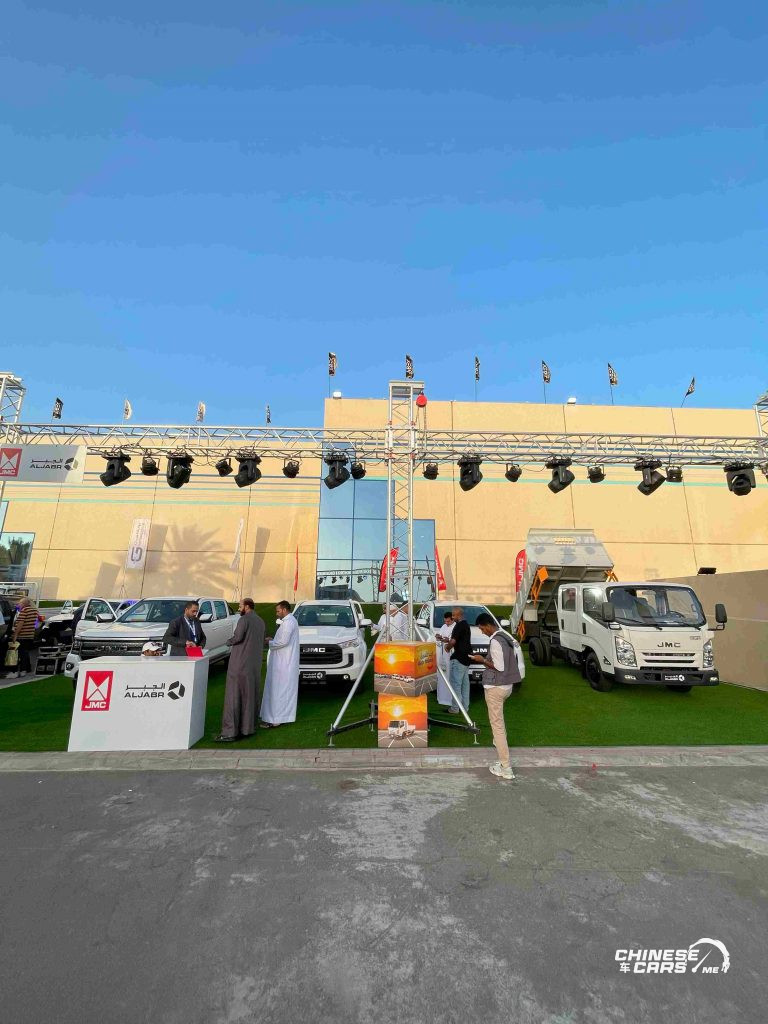 شبكة السيارات الصينية – شاحنات JMC تتألق في معرض جدة الدولي للبناء 2024 - بعد مشاركة وكيلها الجبر في المعرض بـ 3 فئات من الشاحنات المتخصصة في النقل الخفيف
