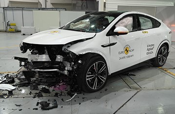 شبكة السيارات الصينية – XPENG G6 تتمكن من الحصول على العلامة الكاملة "خمس نجوم" في اختبارات Euro NCAP