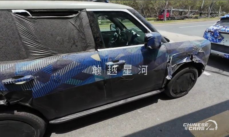 BYD تكشف ملامح Fang Cheng Bao ليوبارد 7 (Tai 7): SUV هجينة جديدة بتصميم قوي ومواصفات حضرية 3 شبكة السيارات الصينية – BYD تكشف ملامح Fang Cheng Bao ليوبارد 7 (Tai 7): SUV هجينة جديدة بتصميم قوي ومواصفات حضرية