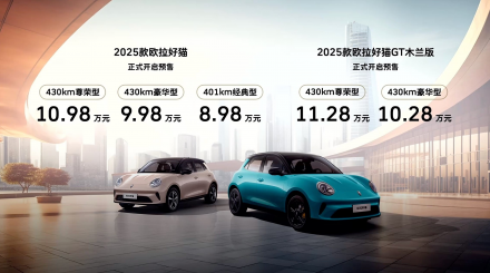 سعر ومواصفات أورا Ora Good Cat 2025 الجديدة في الصين – تصميم محدث، تقنيات ذكية، وسعر أقل من السابق