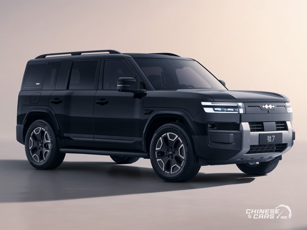 فانغ تشنغ باو تاي 7 (ليوبارد T7): SUV هجينة بمظهر صندوقي ومدى كهربائي حتى 130 كم – طرح مرتقب في الربع الرابع 2025 2 شبكة السيارات الصينية – فانغ تشنغ باو تاي 7 (ليوبارد T7): SUV هجينة بمظهر صندوقي ومدى كهربائي حتى 130 كم – طرح مرتقب في الربع الرابع 2025