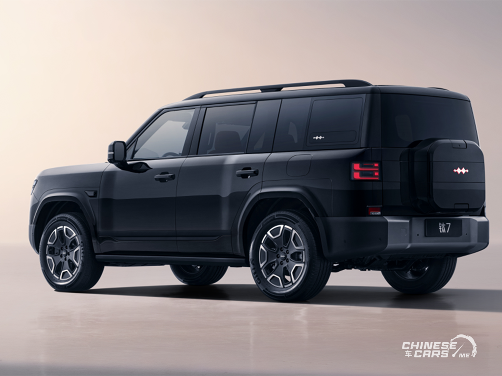 فانغ تشنغ باو تاي 7 (ليوبارد T7): SUV هجينة بمظهر صندوقي ومدى كهربائي حتى 130 كم – طرح مرتقب في الربع الرابع 2025 3 شبكة السيارات الصينية – فانغ تشنغ باو تاي 7 (ليوبارد T7): SUV هجينة بمظهر صندوقي ومدى كهربائي حتى 130 كم – طرح مرتقب في الربع الرابع 2025