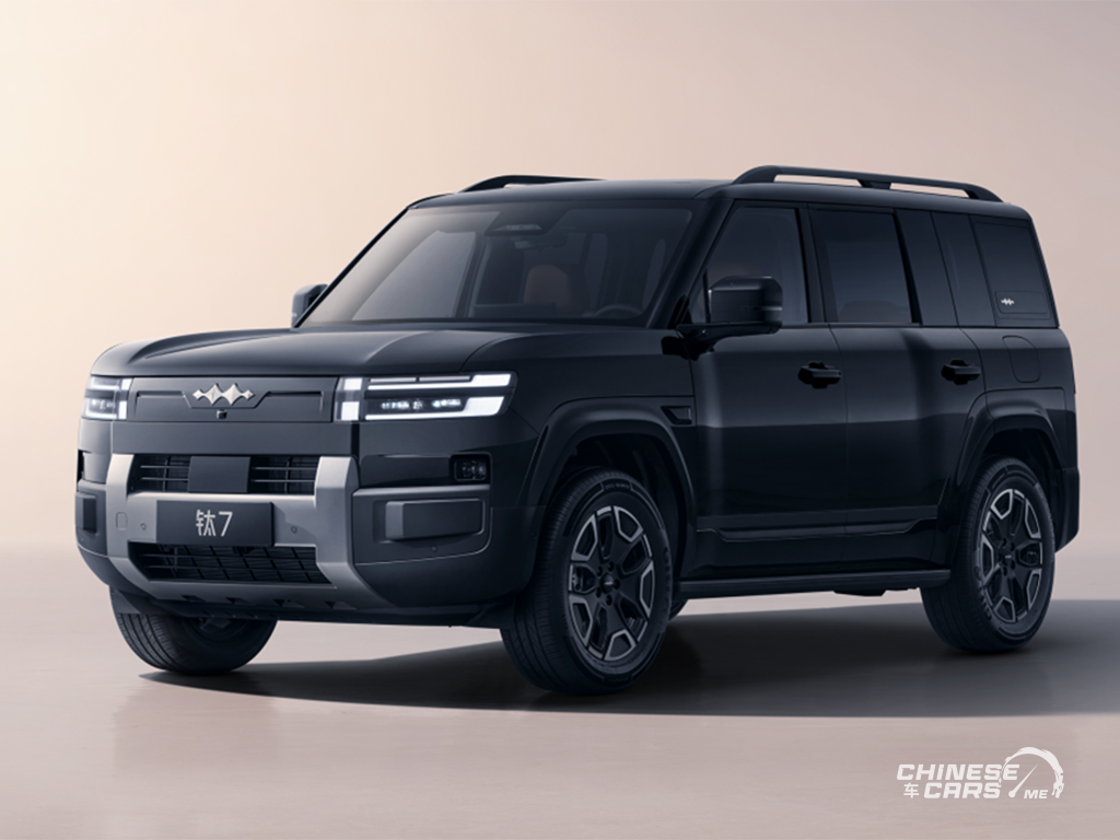 فانغ تشنغ باو تاي 7 (ليوبارد T7): SUV هجينة بمظهر صندوقي ومدى كهربائي حتى 130 كم – طرح مرتقب في الربع الرابع 2025 8 شبكة السيارات الصينية – فانغ تشنغ باو تاي 7 (ليوبارد T7): SUV هجينة بمظهر صندوقي ومدى كهربائي حتى 130 كم – طرح مرتقب في الربع الرابع 2025