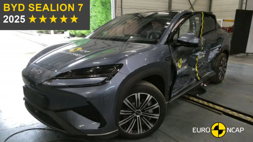 شبكة السيارات الصينية – أبرز أنظمة السلامة بسيارة BYD SeaLion 7 موديل 2025 بالسعودية