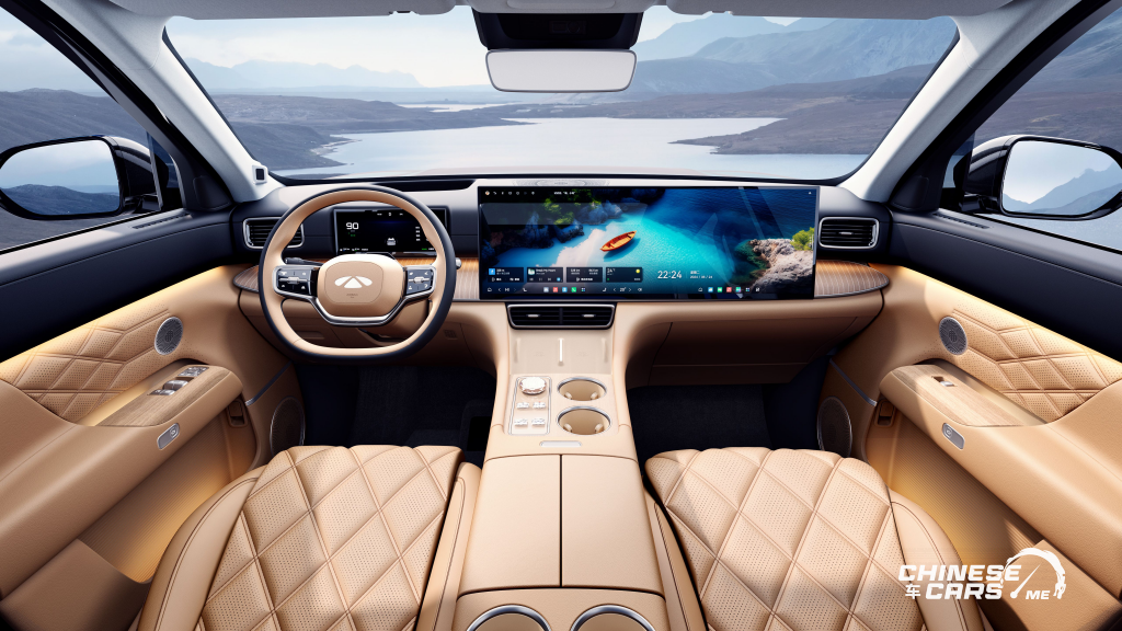 شيري فولوين T11 الجديدة كليًا تنطلق في معرض تشنغدو 2025: SUV فاخرة بستة مقاعد ومدى يتجاوز 1400 كم 19 شبكة السيارات الصينية – شيري فولوين T11 الجديدة كليًا تنطلق في معرض تشنغدو 2025: SUV فاخرة بستة مقاعد ومدى يتجاوز 1400 كم