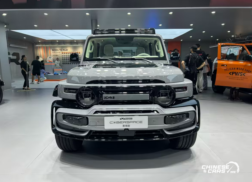 الإطلاق الرسمي لـ iCAR V23 Cyber Edition: تصميم متفرد وأداء كهربائي مطور في معرض تشنغدو 2 شبكة السيارات الصينية – الإطلاق الرسمي لـ iCAR V23 Cyber Edition: تصميم متفرد وأداء كهربائي مطور في معرض تشنغدو