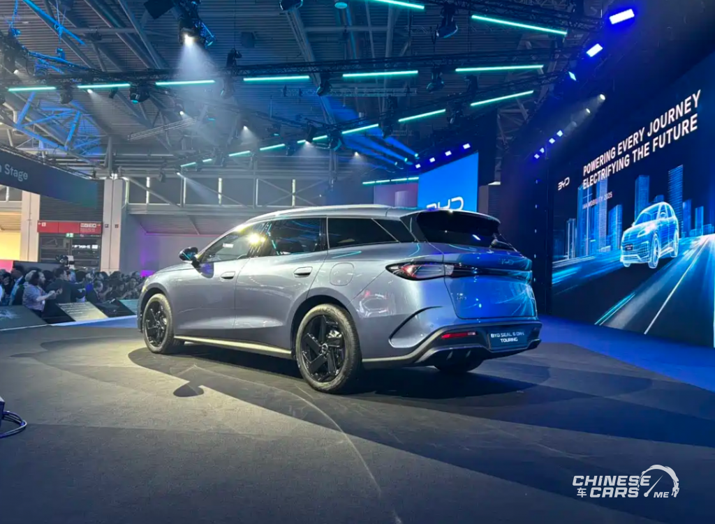 شبكة السيارات الصينية – معرض ميونخ 2025: BYD تكشف عن Seal 6 DM-i Touring وSeagull وTang L وتؤكد ريادتها العالمية