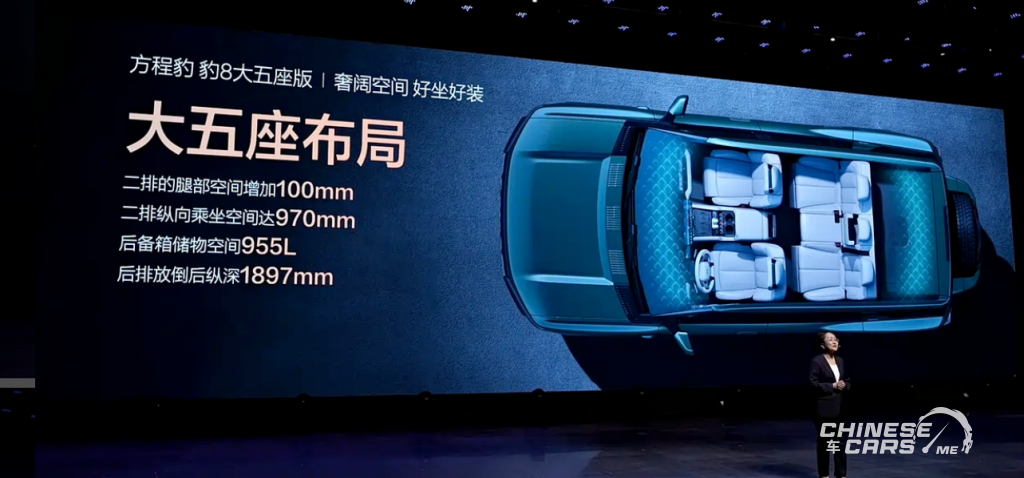 ليوبارد 8 موديل 2026 بخمس مقاعد تُعيد تعريف سيارات SUV الفاخرة من BYD 17 شبكة السيارات الصينية – ليوبارد 8 موديل 2026 بخمس مقاعد تُعيد تعريف سيارات SUV الفاخرة من BYD