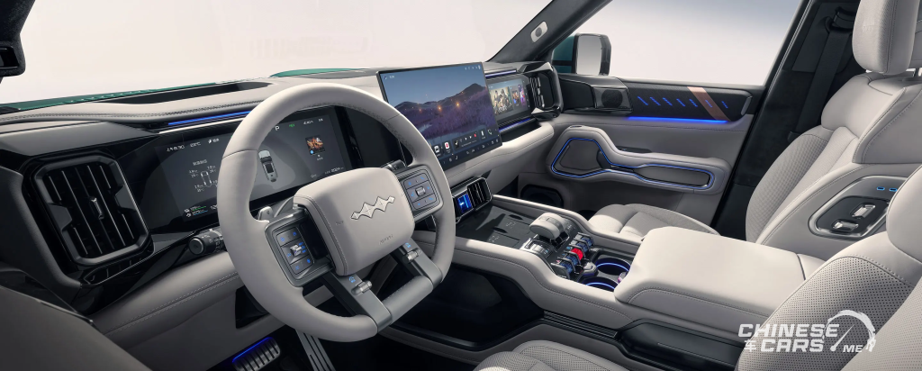 ليوبارد 8 موديل 2026 بخمس مقاعد تُعيد تعريف سيارات SUV الفاخرة من BYD 29 شبكة السيارات الصينية – ليوبارد 8 موديل 2026 بخمس مقاعد تُعيد تعريف سيارات SUV الفاخرة من BYD