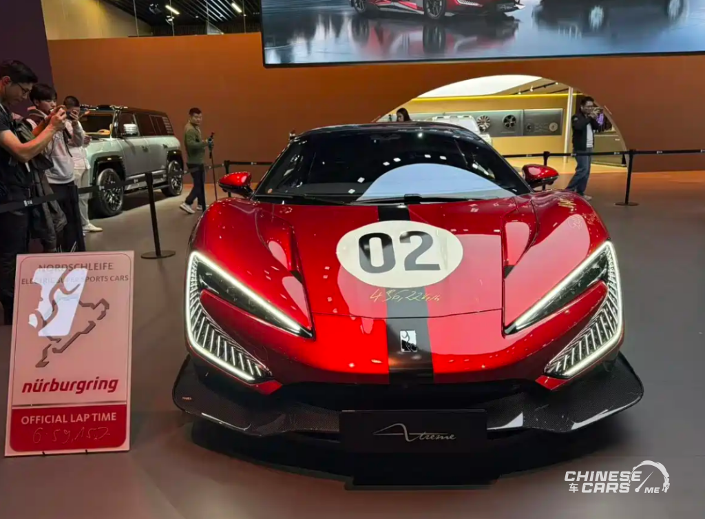 شبكة السيارات الصينية – BYD U9 Xtreme تظهر لأول مرة في معرض قوانغتشو 2025: “الوحش الكهربائي” بسرعة 496 كم/س وتوقيت أسطوري على نوربورغرينغ