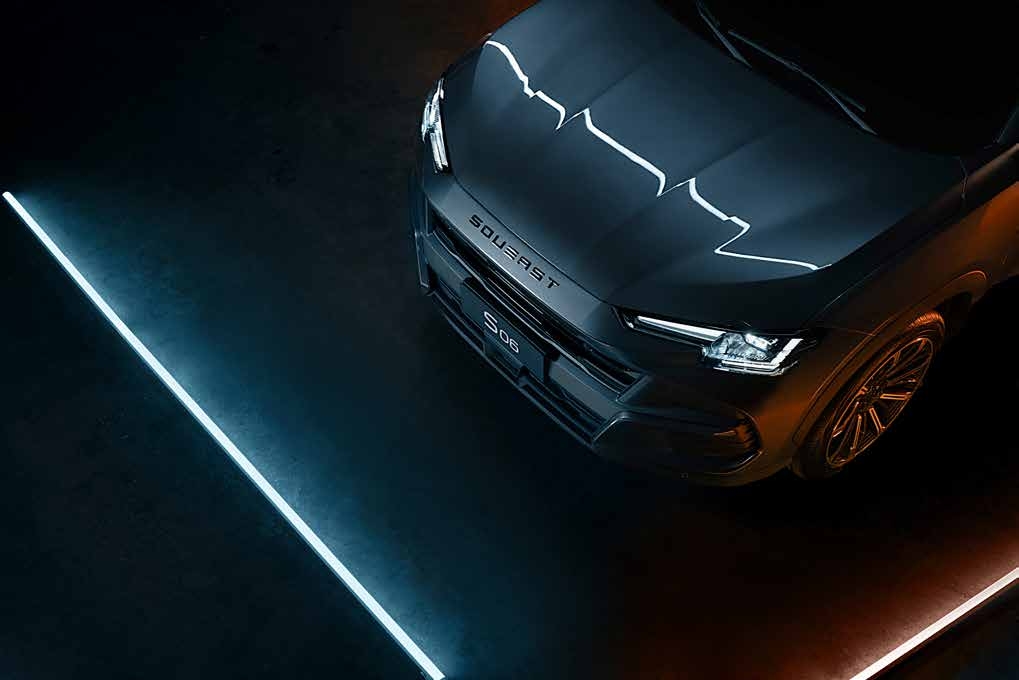 ساويست S06 تظهر في معرض الرياض للسيارات عبر وكيلها شركة سير الشرق 5