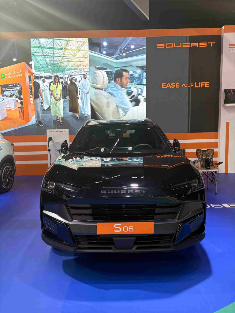 ساويست S06 تظهر في معرض الرياض للسيارات عبر وكيلها شركة سير الشرق 2