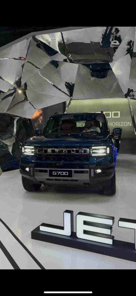 ظهور سيارة جيتور G700 موديل 2026 في معرض سيارات الرياض