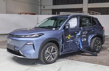 GEELY STARRAY EM-i تحصل على 5 نجوم في اختبارات Euro NCAP