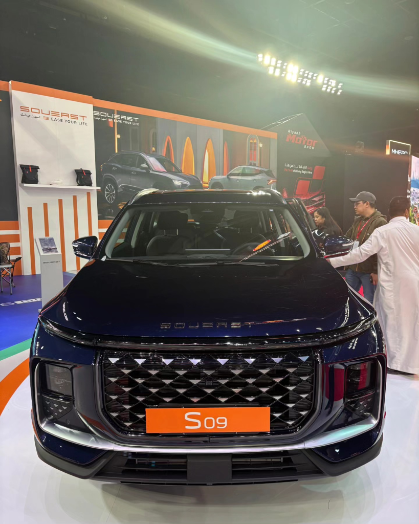 ساويست S09 تظهر رسميًا في السعودية عبر معرض الرياض للسيارات – من خلال وكيلها شركة سير الشرق 1