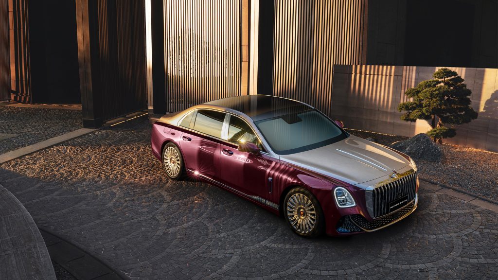 شبكة السيارات الصينية &ndash; هونشي قويا (Hongqi Guoya): السيدان الرئاسية وصلت السعودية بمحرك V8 وقوة 585 حصان والسعر!!!