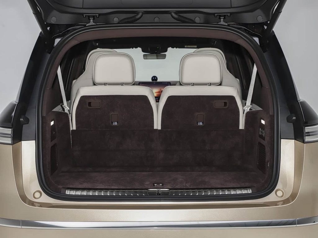 نيو ES9 : أكبر وأقوى SUV كهربائية فاخرة من NIO تعيد تعريف القمة… 697 حصان، بنية 900V، وذكاء يقود المنافسة ضد الألمان 38 شبكة السيارات الصينية – نيو ES9 : أكبر وأقوى SUV كهربائية فاخرة من NIO تعيد تعريف القمة… 697 حصان، بنية 900V، وذكاء يقود المنافسة ضد الألمان