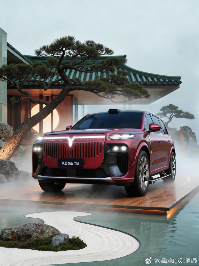 شبكة السيارات الصينية &ndash; فويا تايشان X8 الجديدة 2026: SUV كبيرة بخيارات كهربائية وPHEV ومنصة 800 فولت وأحدث نظام HarmonyOS من هواوي