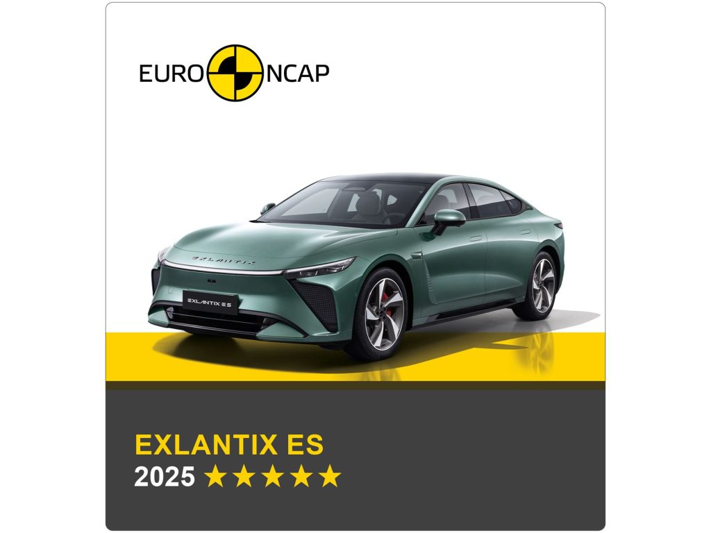 EXLANTIX ES تحصد العلامة الكاملة "5 نجوم" في اختبارات السلامة الأوروبية Euro NCAP