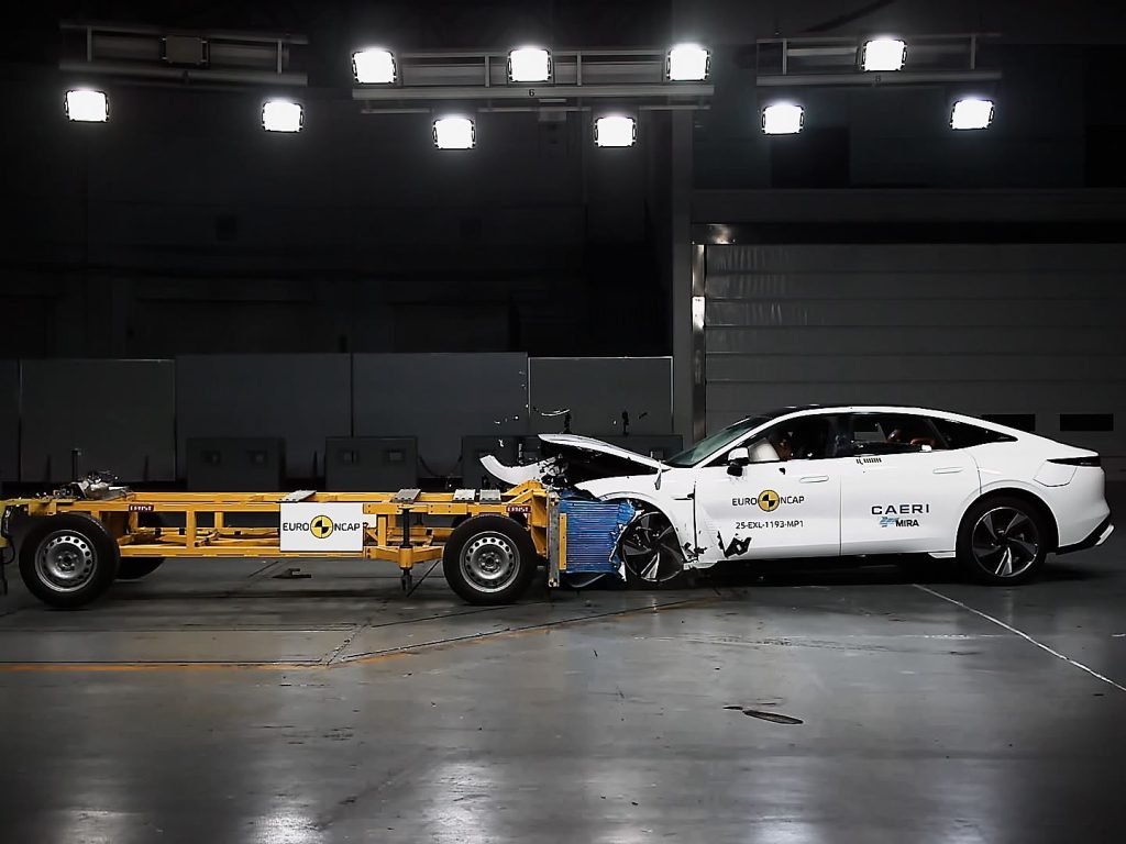شبكة السيارات الصينية &ndash; EXLANTIX ES تحصد العلامة الكاملة "5 نجوم" في اختبارات السلامة الأوروبية Euro NCAP