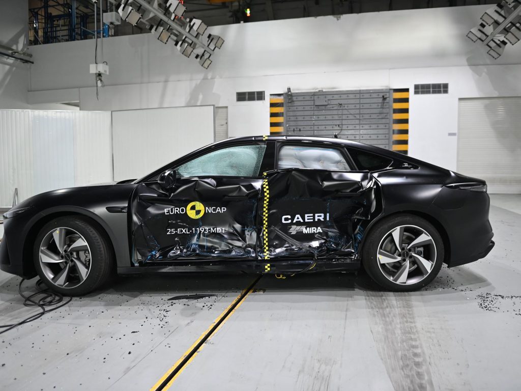 شبكة السيارات الصينية &ndash; EXLANTIX ES تحصد العلامة الكاملة "5 نجوم" في اختبارات السلامة الأوروبية Euro NCAP
