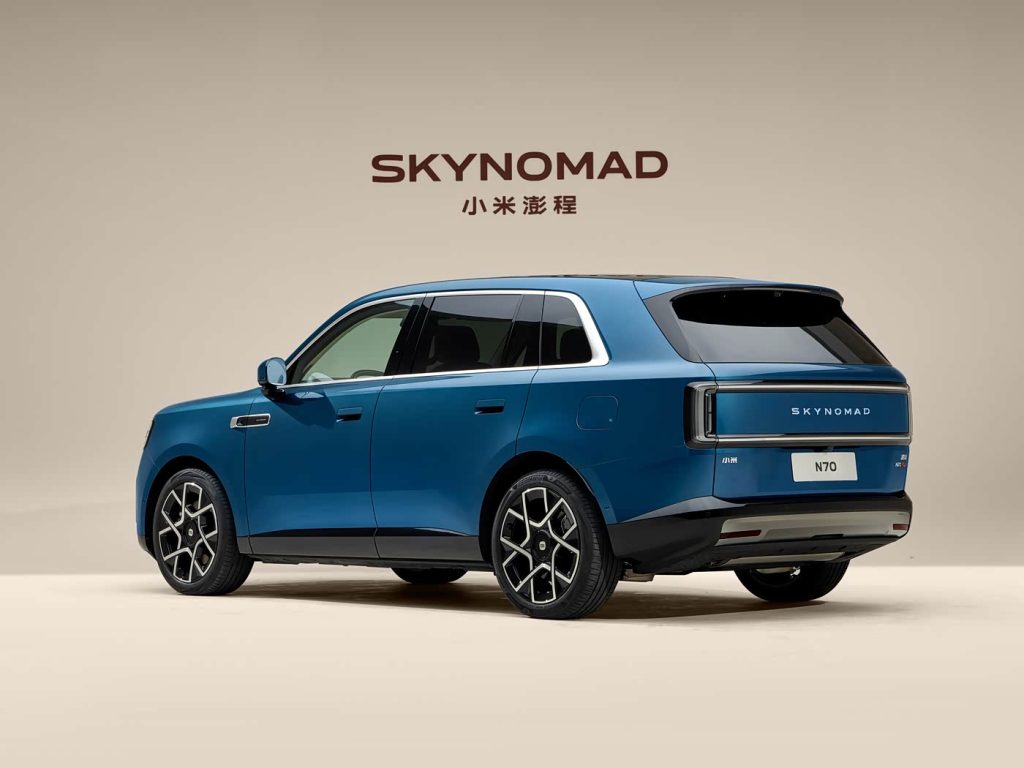 شاومي تقلب سوق الـSUV العائلية بـSkyNomad N70 وN90: مقاعد تدور 180 درجة ومدى 1,705 كم وأسعار تبدأ من 144 ألف ريال في الصين 56 شبكة السيارات الصينية – شاومي تقلب سوق الـSUV العائلية بـSkyNomad N70 وN90: مقاعد تدور 180 درجة ومدى 1,705 كم وأسعار تبدأ من 144 ألف ريال في الصين