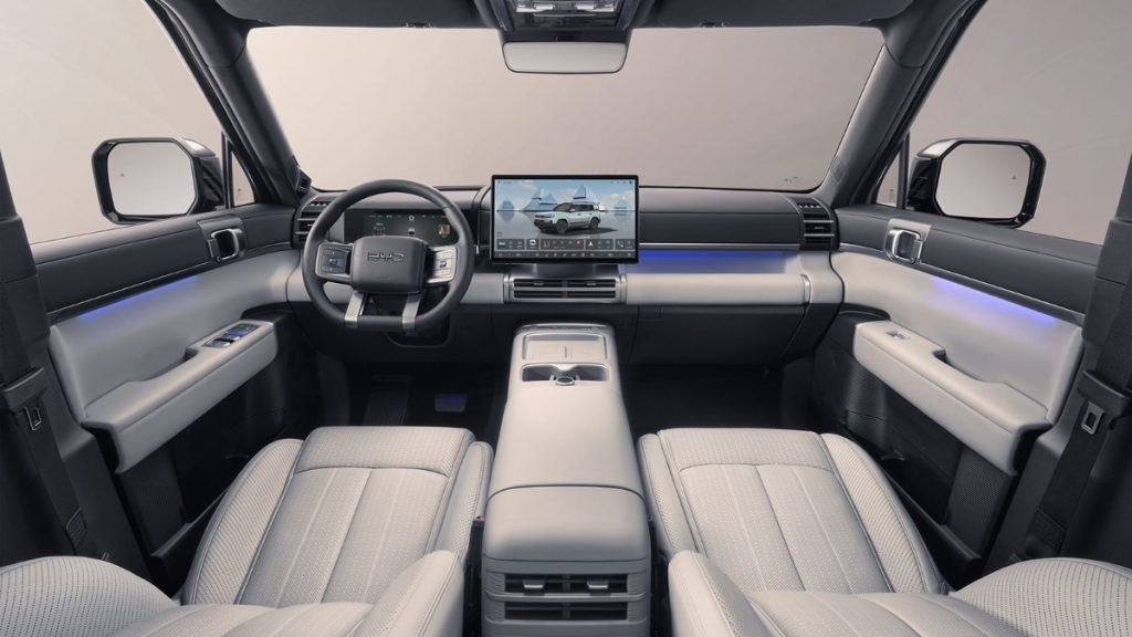 شبكة السيارات الصينية &ndash; داخلية بي واي دي تاي 7 (BYD Ti7).. مقصورة فاخرة تجمع بين التكنولوجيا والراحة